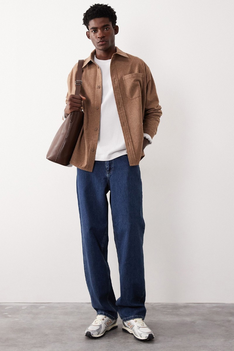 Wool Blend Overshirt