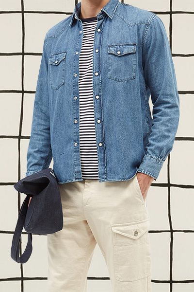 Felix Cotton Denim Shirt from Officine Générale