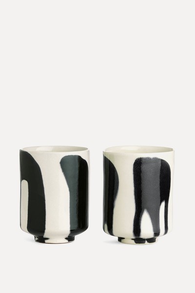 Set Of 2 Stoneware Cups from ARKET