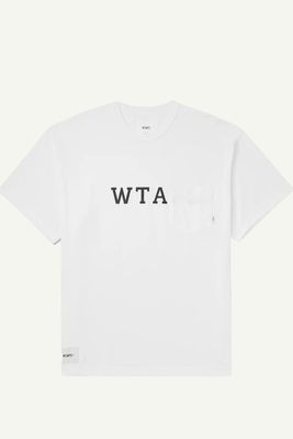 Logo-Print Cotton-Blend Jersey T-Shirt from WTAPS®