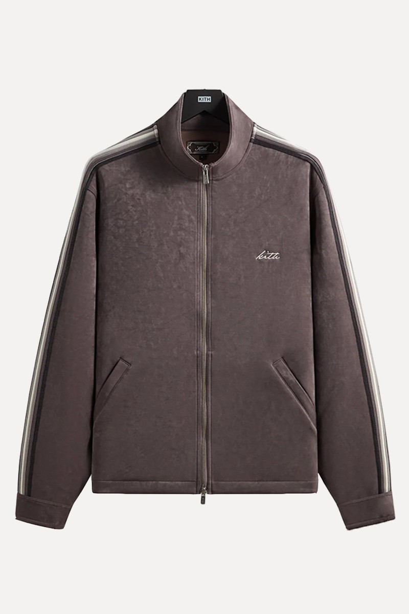 Sueded Scuba Connor Track Jacket from Kith