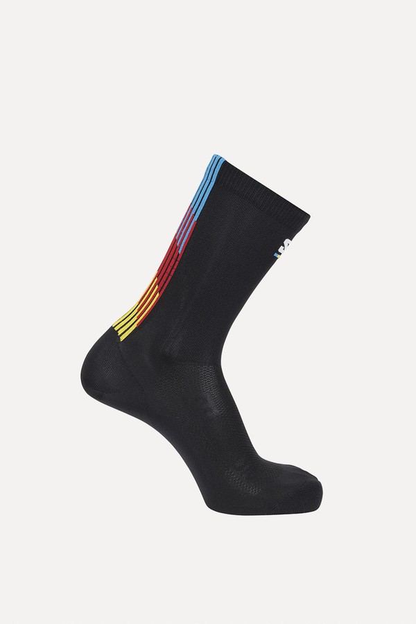 Pulse Race Flag Crew Socks from Salomon