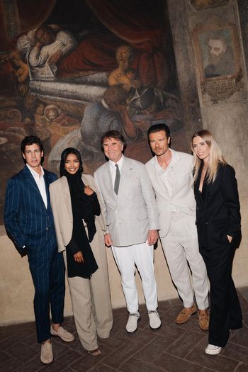 Brunello Cucinelli inaugural dinner at the Santa Maria Novella Basilica