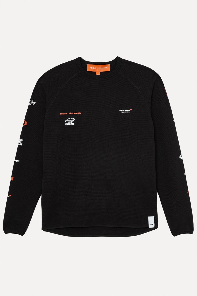 Kruz McLaren Racing Relaxed Waffle T-Shirt Unisex-Fit