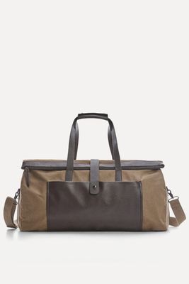 Canvas Bowling Bag from Mango