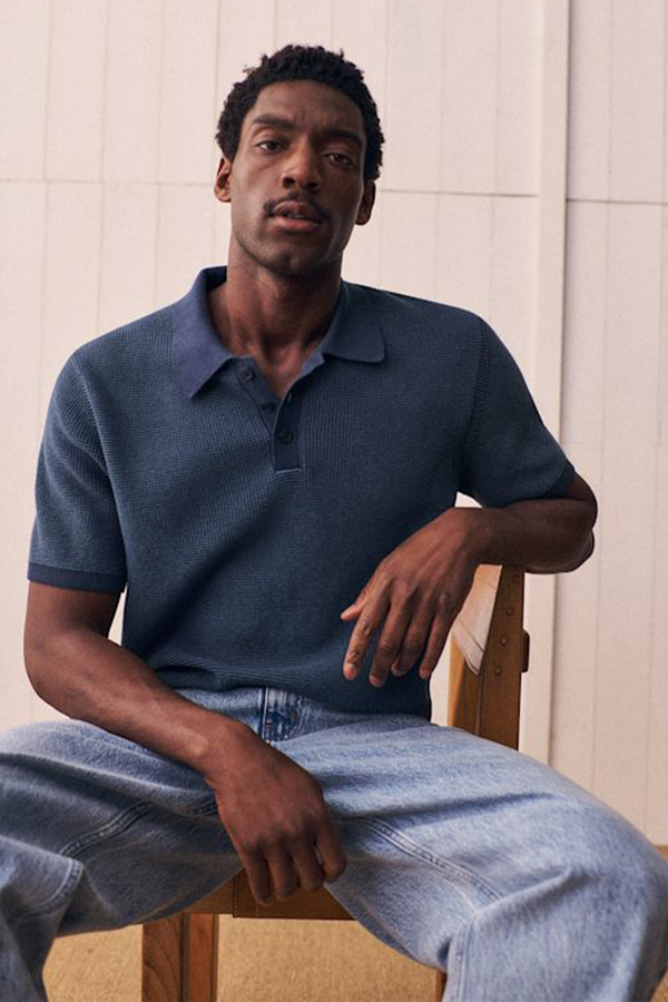 Gael Knit Polo from Octobre