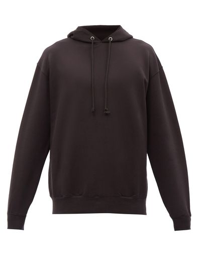 Hooded Cotton Jersey Sweatshirt from Auralee