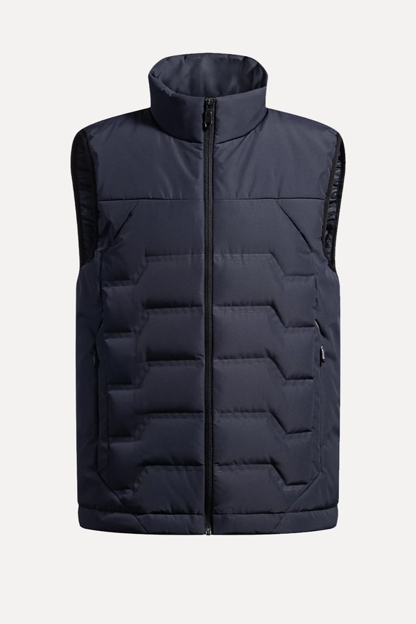 Water-Repellent Gilet With Adjustable Hem from Boss