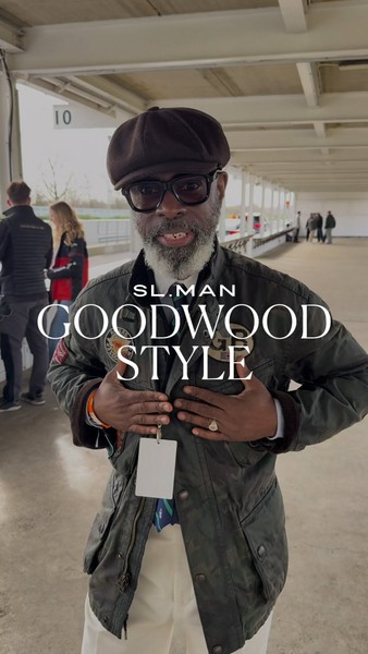 What the stylish men are wearing at the Goodwood Motor Media Drive