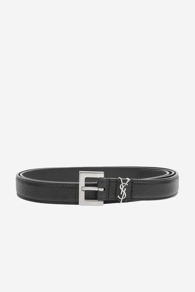  Monogrammed Leather Belt  from Saint Laurent