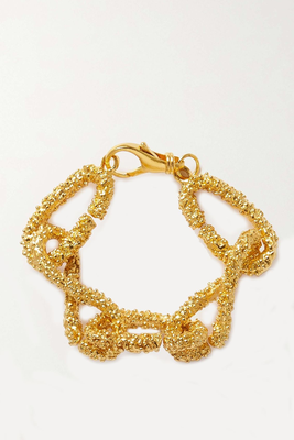 The Rocky Road Gold-Plated Bracelet from Alighieri