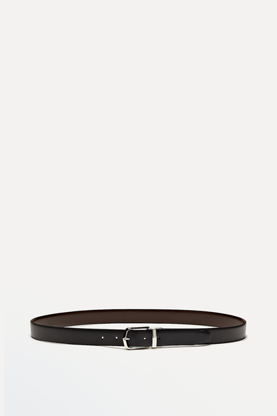Reversible Leather Belt from Massimo Dutti