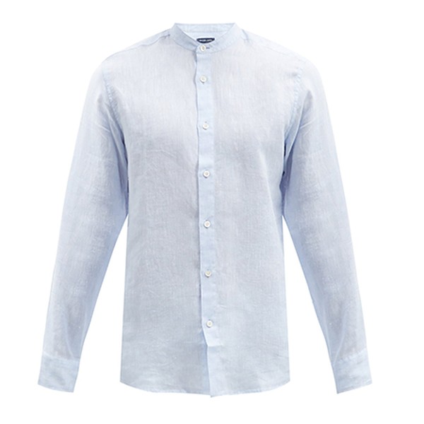 Jorge Slubbed Linen Muslin Shirt