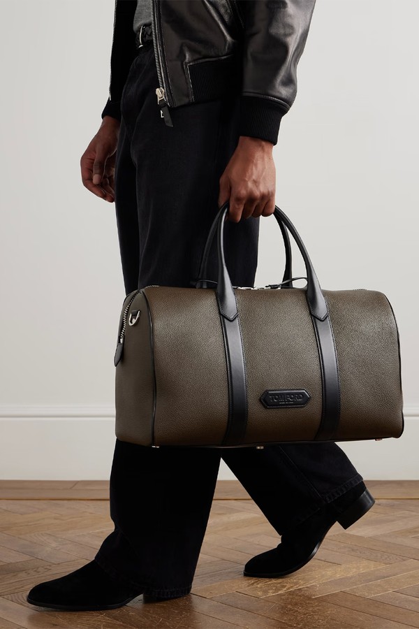 Full-Grain Leather Duffle Bag from Tom Ford
