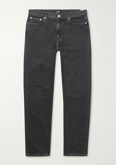 Martin Straight-Leg Stonewashed Jeans