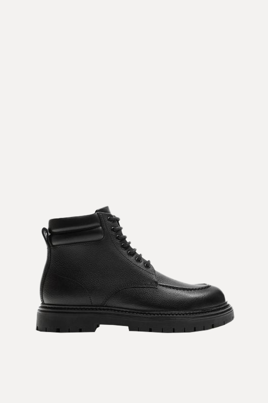 Lace-Up Leather Boots from Zara