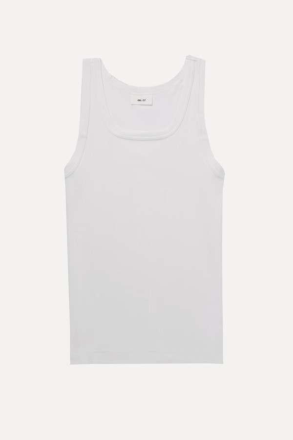 Stretch Organic Cotton-Jersey Tank Top from NN07