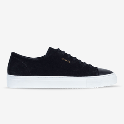 Cap-Toe Black Sneaker