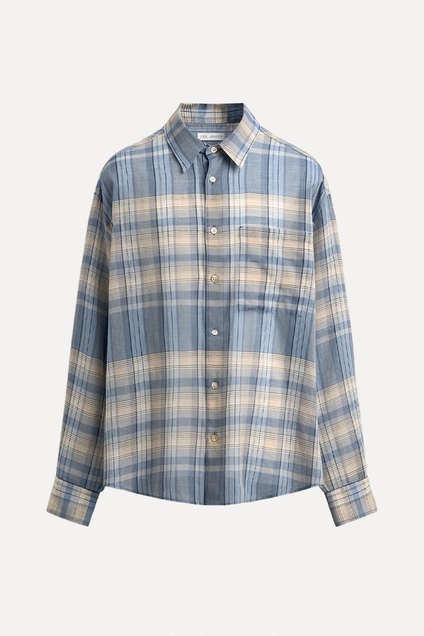 Relaxed Fit Check Shirt