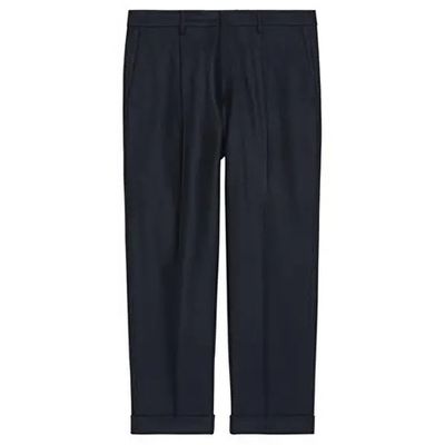Regular Fit Fold Up Trousers from Arket