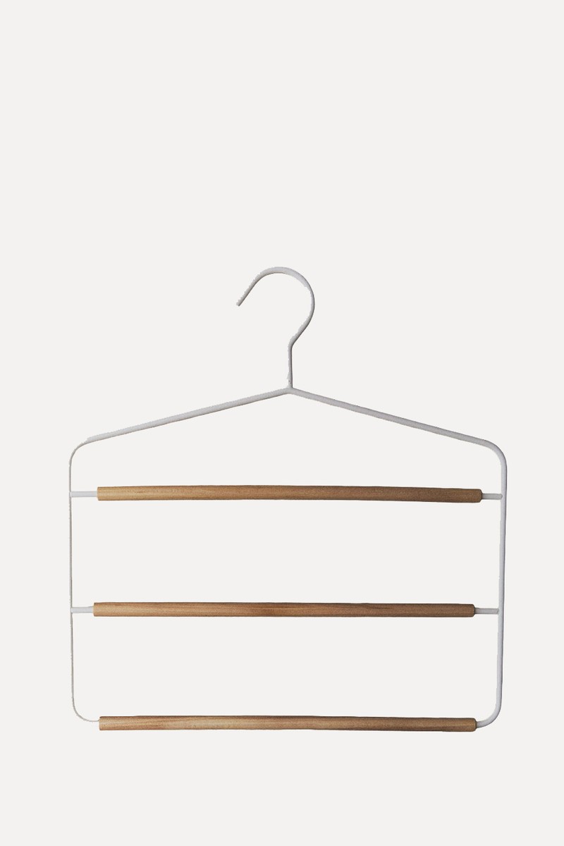 Metal & Wood Trouser Hanger from Zara