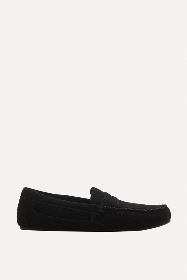 Suede Moccasin Slippers With Freshfeet™ from Marks & Spencer