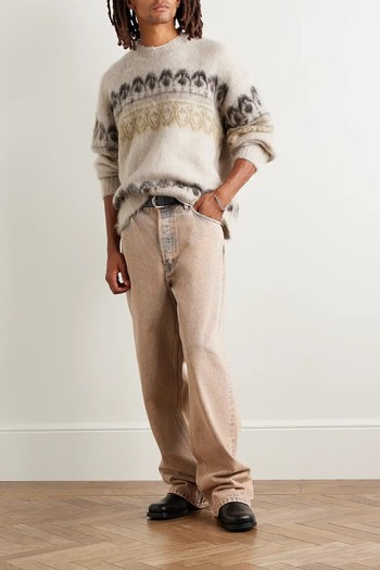 Dullyh Fair Isle Jacquard-Knit Sweater from Isabel Marant