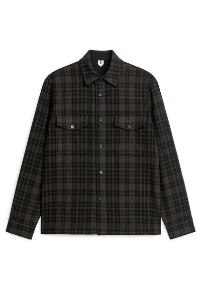 Wool Blend Overshirt