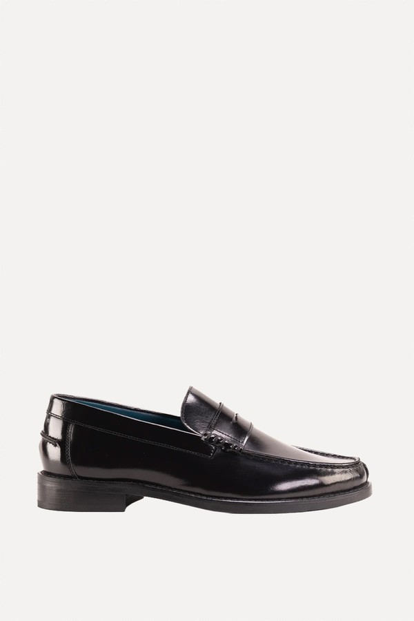 Peter Leather Penny Loafers from Oswin Hyde