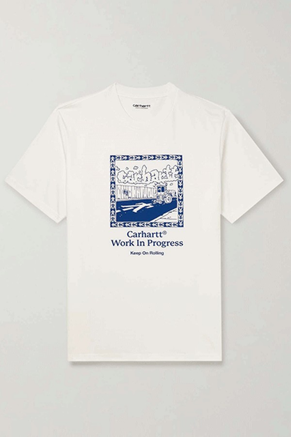 First Aid Logo-Print Organic Cotton-Jersey T-Shirt from Carhartt WP