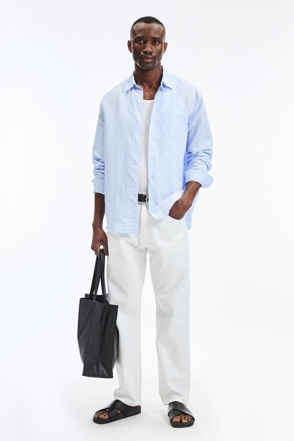 Abu Striped Linen Shirt