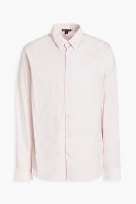 Cotton-Blend Poplin Shirt