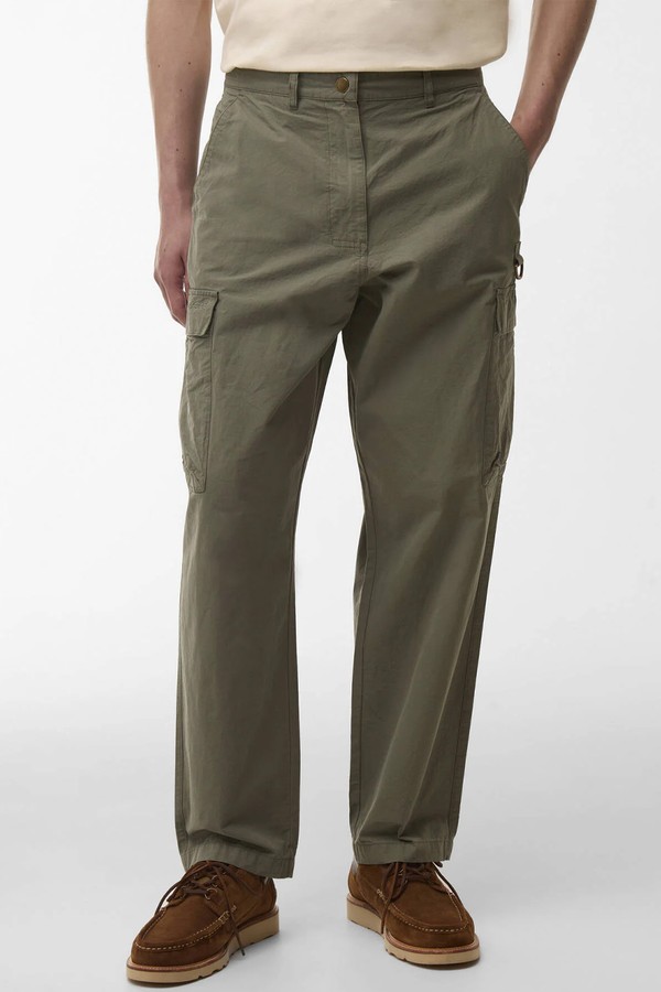 Spey Poplin Relaxed Trousers