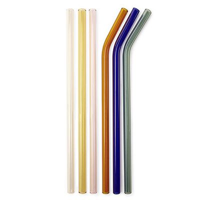 Reusable Glass Straws from Kikkerland