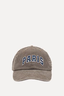 Faded Brown Cap from Pull & Bear