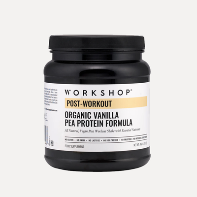 Post-Workout Organic Vanilla Pea Protein Formula from Workshop