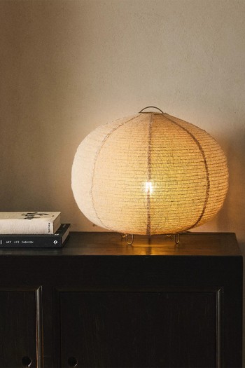 Linen Table Lamp