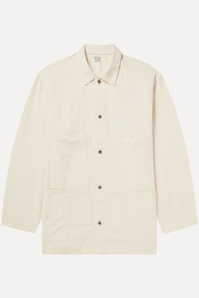 Cotton-Twill Overshirt from Orslow