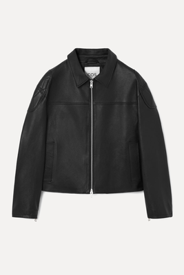 Leather Racer Jacket from COS