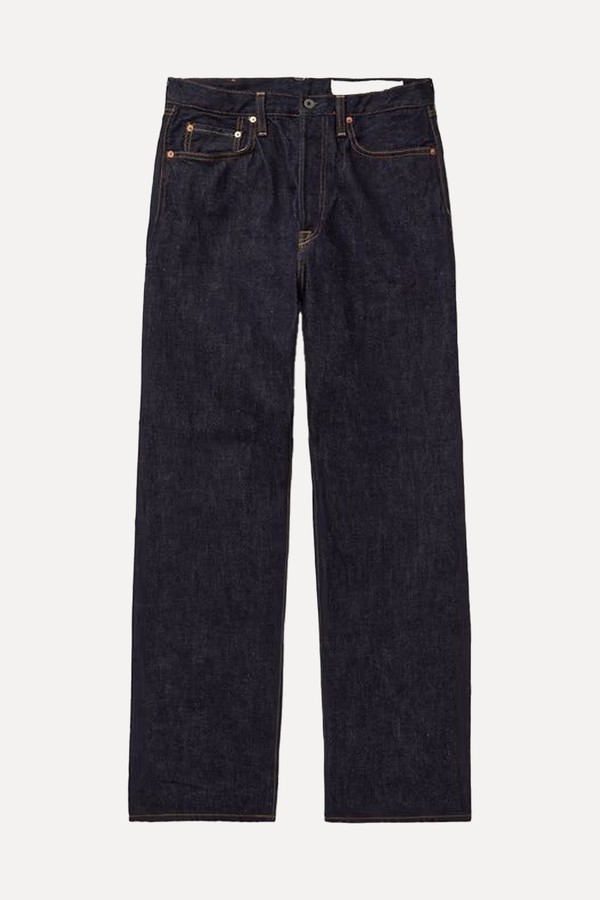 Cisco Straight-Leg Indigo-Dyed Selvedge Jeans from Kapitol Monkey