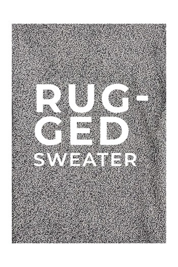 Rugged Merino Wool Crewneck Sweater