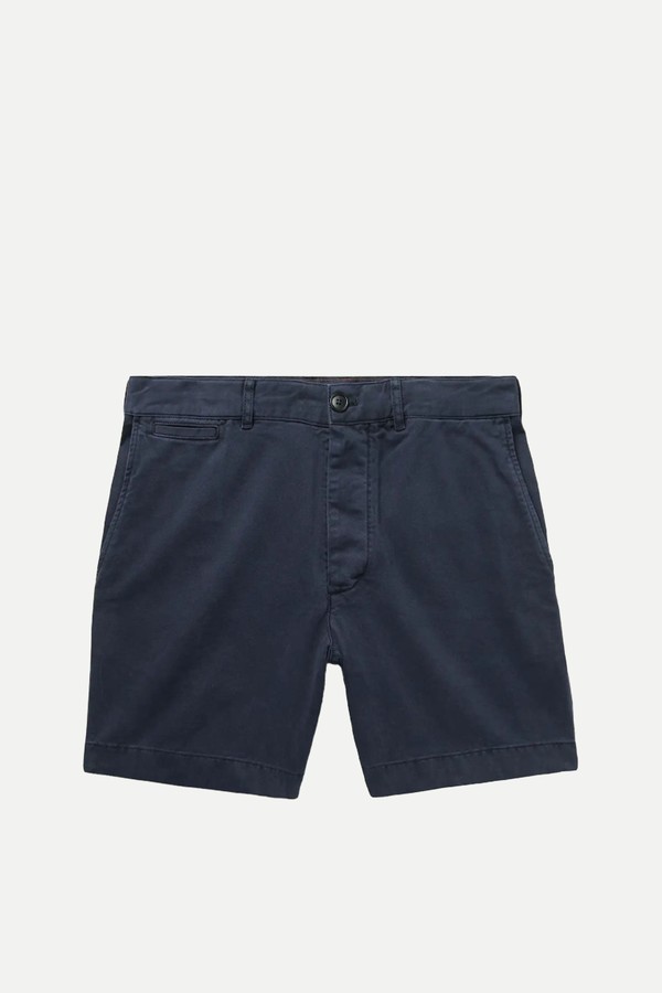 Straight-Leg Cotton-Twill Shorts  from Alex Mill 