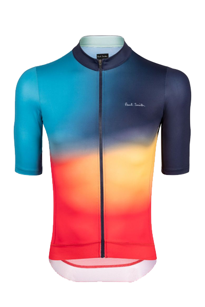 'Artist Stripe Fade' Race Fit Cycling Jersey from Paul Smith