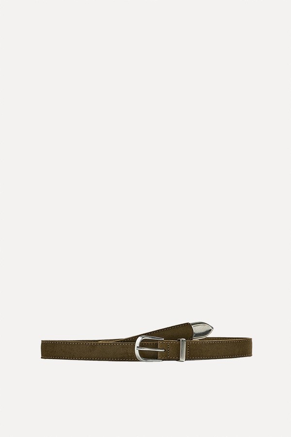 Suede Leather Belt