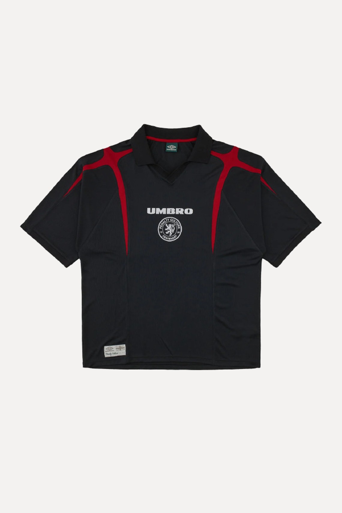 England Classic V-Neck Jersey Black from Umbro