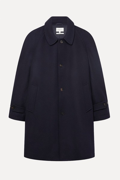 Wool Twill Raglan Overcoat from Sirplus