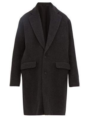 Single Breasted Wool-Blend Coat from Raey