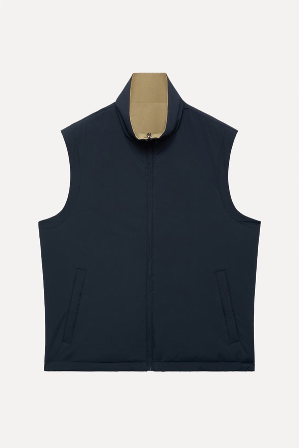 Reversible Water-Repellent Gilet from Mango