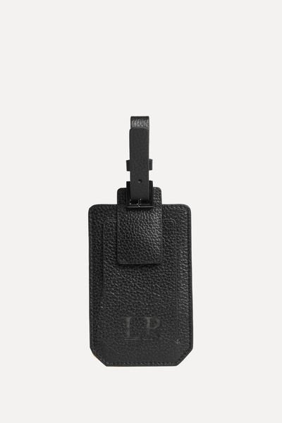 Personalised Leather Luggage Tag