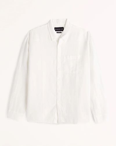 Linen Button-Up Shirt